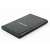 Gembird E2-U3S-6 2,5 inci USB 3.1 carcasă externă pentru hard disk, negru, vedere laterală