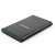 Gembird E2-U3S-6 2,5 inci USB 3.1 carcasă externă pentru hard disk, negru, vedere laterală