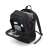 Dicota Eco Base 13-14,1" Notebook Backpack - Black, open with laptop and accessories