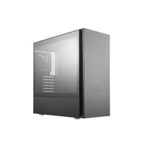 Cooler Master Silencio S600 Window Schwarz PC-Gehäuse, Mid Tower, Seitenteil aus gehärtetem Glas - Computergehäuse