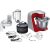 Bosch MUM58720 Universal Kitchen Machine with accessories - Burgundy/Silver