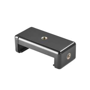 Cullmann 41141 Cross CX126 1/4" telefon adapter, fekete, okostelefonok rögzítéséhez állványokhoz vagy szelfibot-okhoz - Cullmann