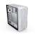White Modecom Amirani ARGB Gaming PC Case with Mesh Front Panel and Tempered Glass