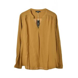 s.Oliver Női Blúz - Barna V-nyakú - Hosszú Ujjú - 44 130284151 - Női blúz, ing