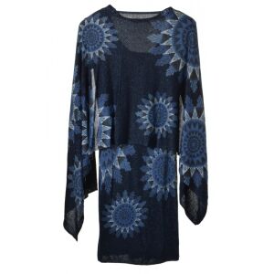 Desigual rochie cu sclipici albastru închis pentru femei – XS 126940498 - Îmbrăcăminte pentru femei