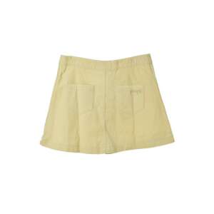 Desigual Női Kordbársony Szoknya - Bézs - Virágmintás Hímzés 32102111 - Desigual