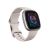 Smartwatch Fitbit Sense 2 Platinum/Biały widok pod kątem