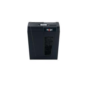 Rexel Secure X8 paper shredder, black, front view - Shredder