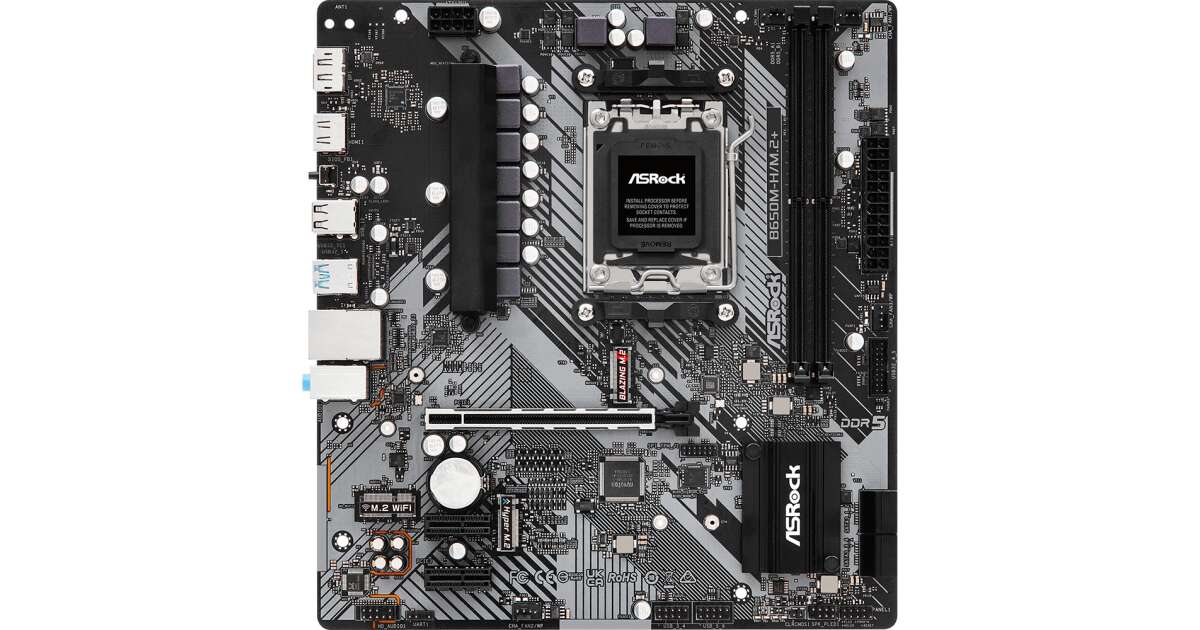 ASRock B650M-H/M.2+ motherboard | Pepita.com
