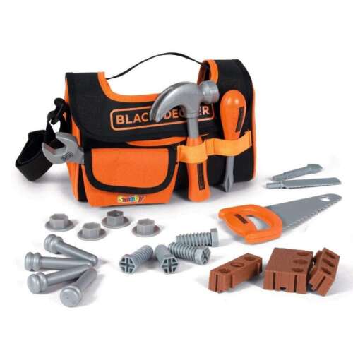  Smoby Black & Decker Werkzeugtasche #schwarz-orange 32103335