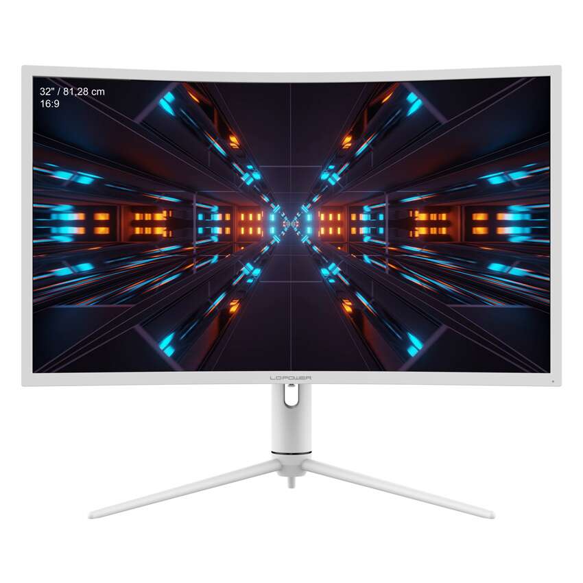 Lc-power 31.5" lc-m32-qhd-165-v2 ívelt monitor