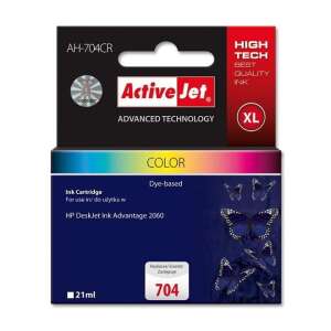 Cartuș de cerneală color ActiveJet AH-704CR XL compatibil pentru imprimanta HP DeskJet Ink Advantage 2060 - Consumabile pentru imprimantă