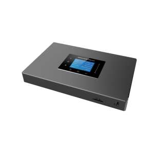 Grandstream UCM6301 System telefoniczne VoIP widok pod kątem z wyświetlaczem - Sprzęt VoIP