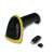 Qoltec 50862 kabelloser Barcode-Scanner, gelb und schwarz, mit USB-Empfänger