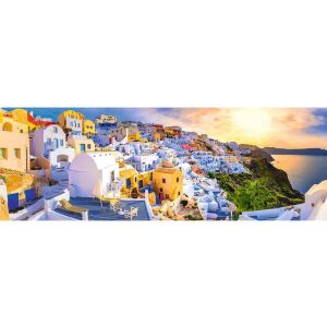 Ukończone puzzle Trefl Santorini Panorama 1000 elementów - Puzzle