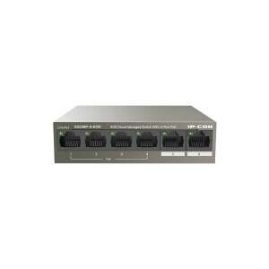 IP-COM G2206P-4-63W 6GE Cloud Managed Switch with 4-Port PoE, front view - Switch