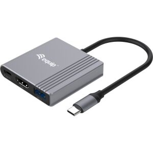 Stacja dokująca Equip 133488 100W Uniwersalna z portami USB-C, HDMI i USB 3.2 - Stacja dokująca
