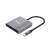 Equip 133488 Adapter USB-C do HDMI, USB-A, USB-C PD, szary