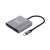Equip 133488 Adapter USB-C do HDMI, USB-A, USB-C PD, szary