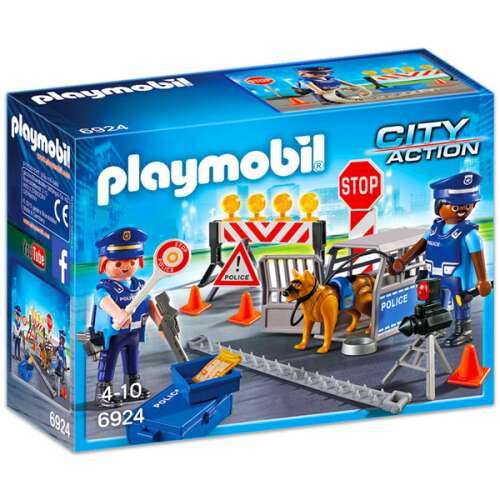 Playmobil 069245 Rendőrségi útlezárás