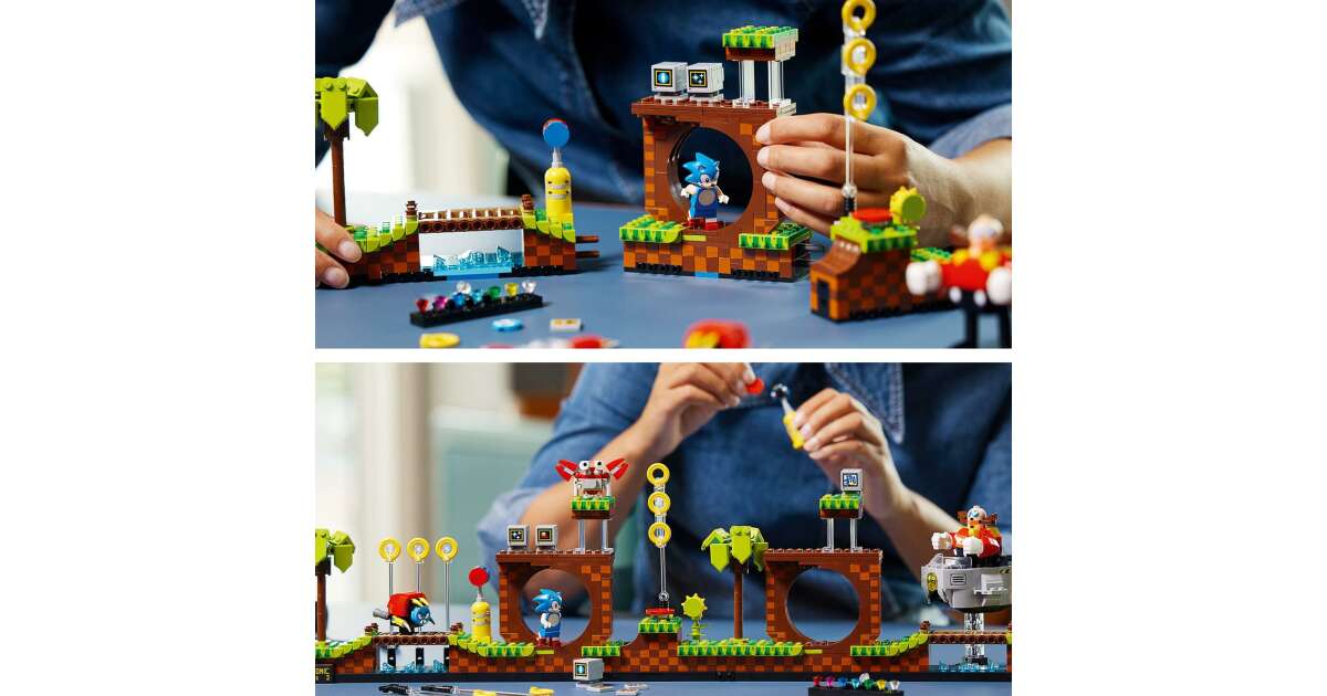 LEGO® Ideas Sonic the Hedgehog™ – Green Hill Zone 21331