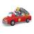 Siku Toddy's Harry Helpy fire truck toy with a firefighter figure