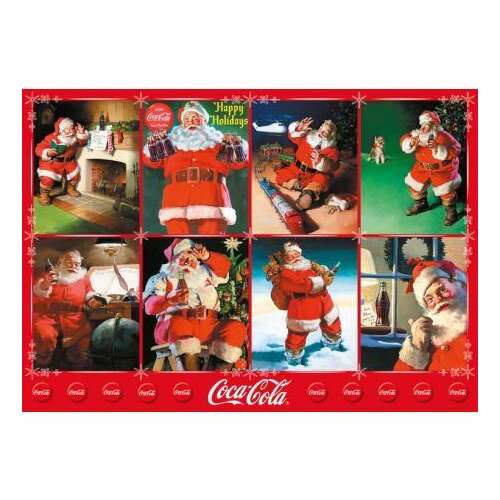 Schmidt Spiele Coca-Cola Mikulás 1000 darabos kirakós játék