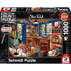 Schmidt Spiele Secret Apa műhelye - 1000 darabos puzzle 73141965 