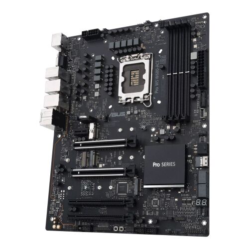 Placa de baza Asus Pro WS W680-ACE, vedere 3/4