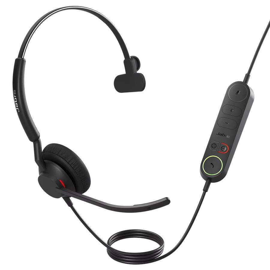 Jabra engage 40 (usb-a) mono vezetékes headset - fekete