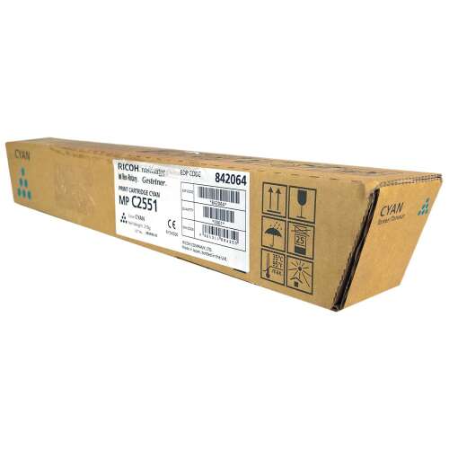 Toner cyjanowy Ricoh 842064 do MP C2551