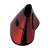 LogiLink TI020 Wireless Ergonomic Mouse - Red, angled view