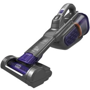 Odkurzacz ręczny bezprzewodowy Black+Decker Dustbuster, szary i fioletowy - Odkurzacz ręczny