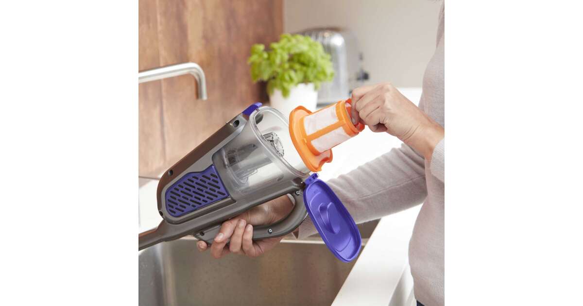 Black&Decker BHHV520BFPQW Dustbuster Porzsák Nélküli Kézi Porszívó