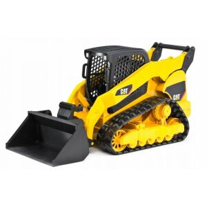Bruder CAT Compact Loader - Echipament de Construcție Jucărie Realistă - Mașină de lucru pentru copii