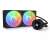 NZXT Kraken Elite 280 RGB CPU folyadékhűtő, 280mm radiátor, két RGB ventilátor, LCD kijelző