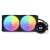 NZXT Kraken Elite 280 RGB CPU Liquid Cooler, 280mm radiator, dual RGB fans, LCD display