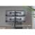Equip 650159 Quad Monitor Desk Mount, black, for 17-32 inch screens, installed on a desk