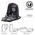 XD Design Bobby Hero Small 13.3" Notebook Backpack - Black 127548619