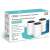 Sistem TP-Link Deco PX50 AX3000+G1500 Mesh WiFi 6 Powerline pentru întreaga casă, 3 pachete, alb