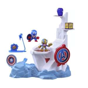 Zestaw figurek akcji Hasbro Marvel Stunt Squad z wyrzutnią - Kapitan Ameryka i Thanos - Hasbro Figura