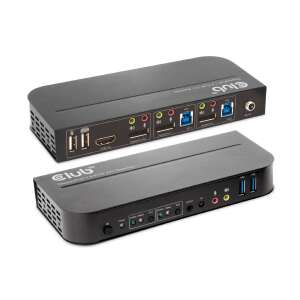 CLUB3D CSV-7210 KVM prekidač Crni (CSV-7210) 72281841 - KVM preklopnik