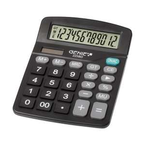 Calculator de birou Basic 225 BD cu 12 cifre 72639802 - Genie