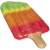 Bestway Inflatable Ice Cream Pool Float, popsicle shape