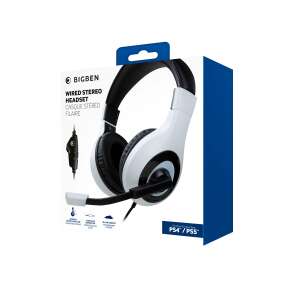 Nacon Stereo Gaming Headset V1 fehér PS5 (PS5HEADSETV1WHITE) 72288945 Căști gaming