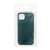 Dark green matte silicone phone case for Samsung Galaxy A54 5G in a clear plastic bag
