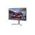LG 32UQ750P-W 31.5 inch 4K monitor with a racing game displayed on the screen