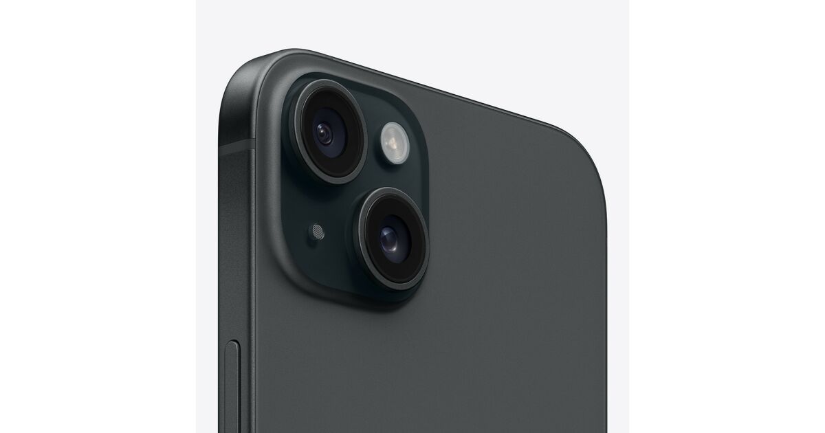 Apple iphone 15 256gb black MTP63SX/A | Pepita.com