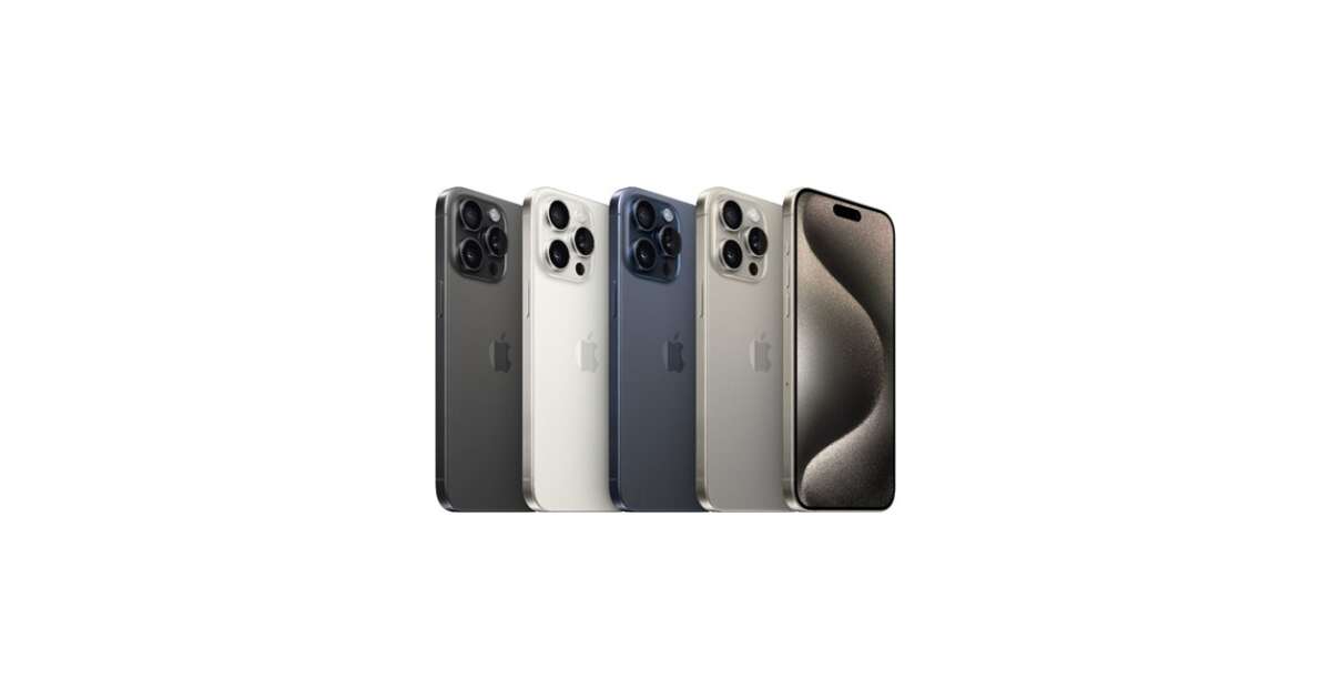Apple iphone 15 pro 128gb black titanium MTUV3SX/A | Pepita.com