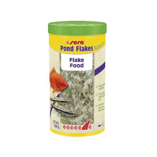 Sera Pond Flakes Nature Flake Food tavi halaknak, 150g - Sera